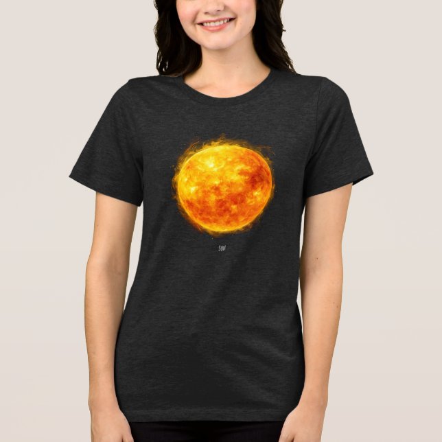 Uma pintura do sol no espaço (Frente)
