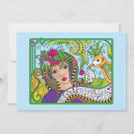 Uma placa Slate_Flat limpa de 7" x 5"