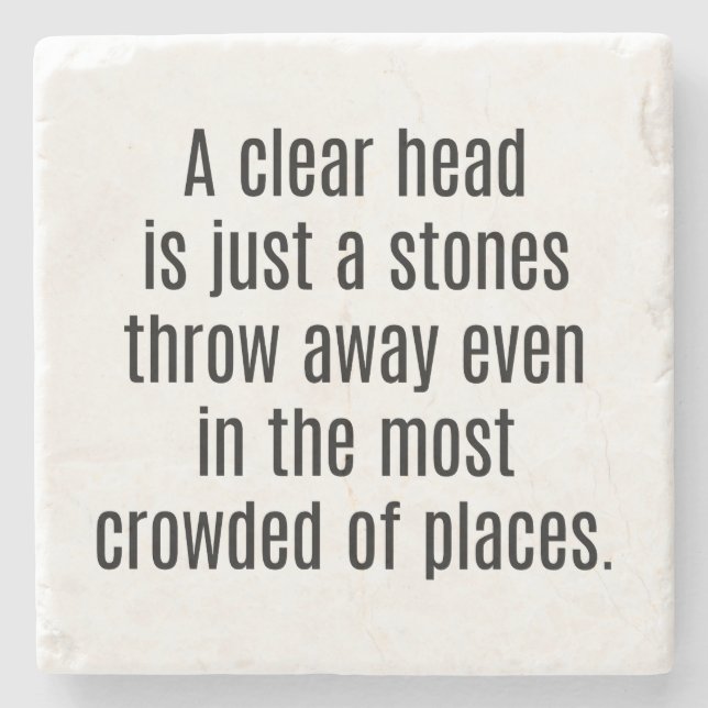 Uma Porta copos de Pedra do Mármaco (Frente)