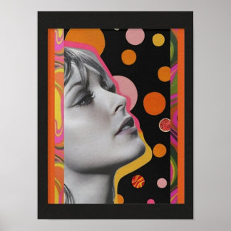 Uma Poster bonita dos anos 60 inspirada