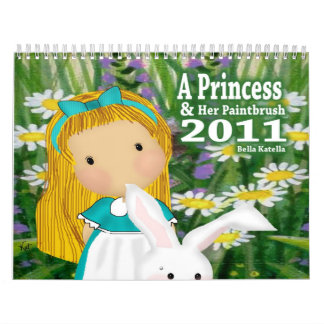 Uma princesa e seus calendários do pincel 2011