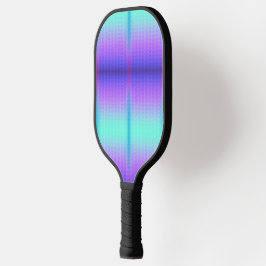 Uma raquete de pickleball com cabo preto
