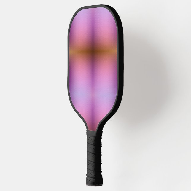 Uma raquete de pickleball com um rosa gradiente  (Left)