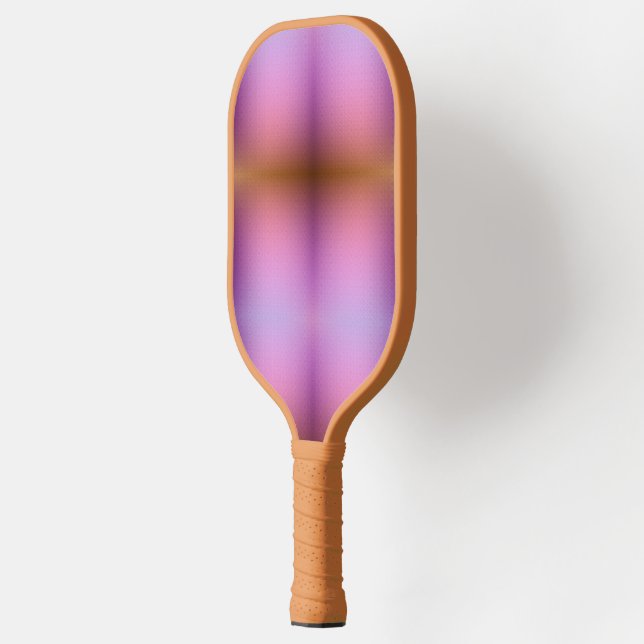 Uma raquete de pickleball com uma empunhadura e bo (Left)