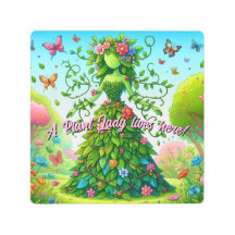 Uma senhora de plantas mora aqui!