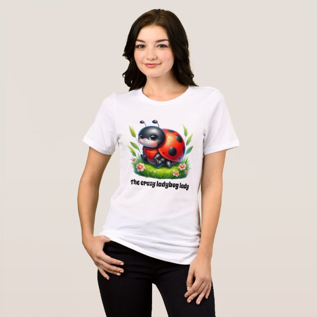 Uma senhora doida doida e bonita, personalizável (Frente Completa)