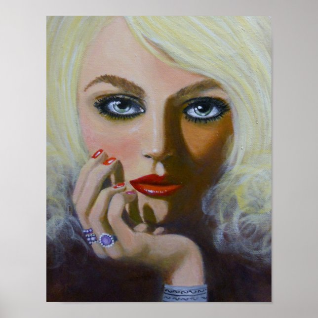 UMA SENHORA PROVOCATIVA, POSTER (Frente)