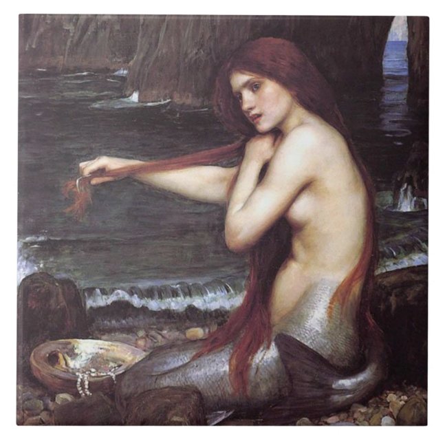 Uma Sereia de J W Waterhouse, 1901 (Frente)