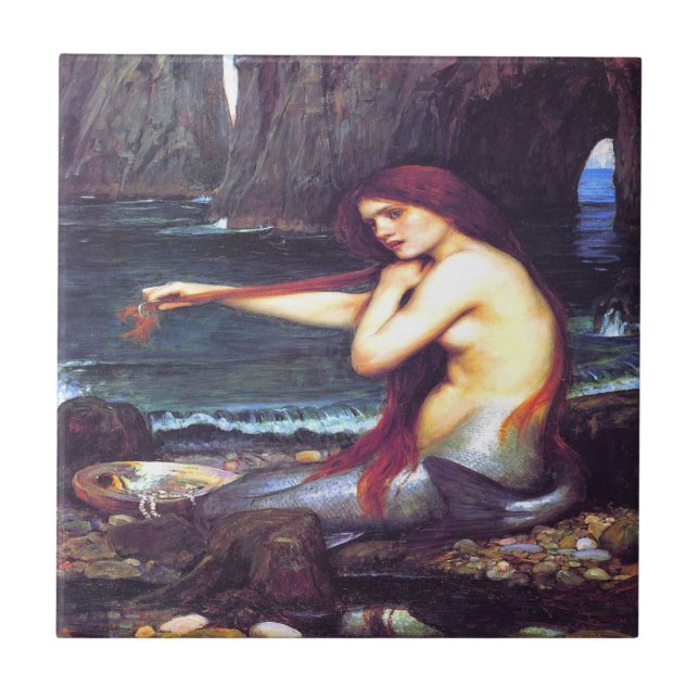 Uma Sereia John William Waterhouse (Frente)