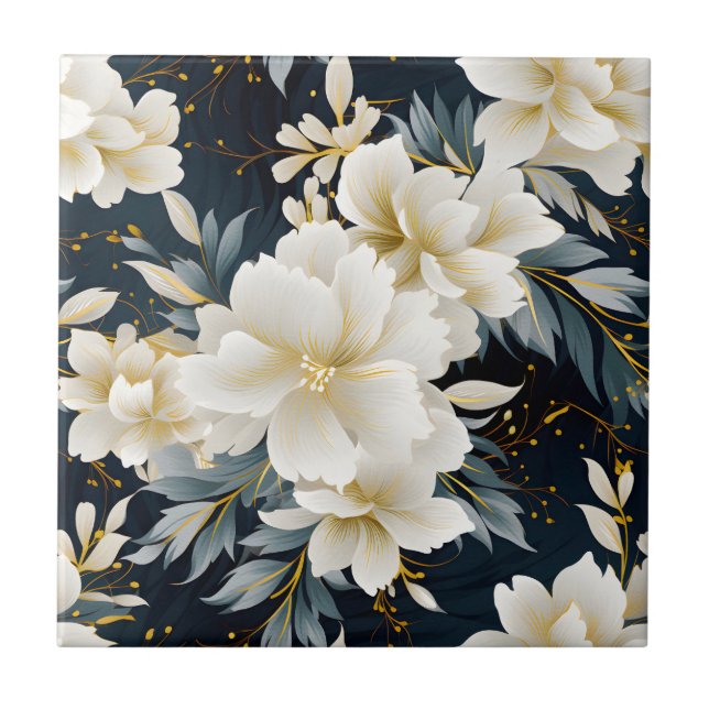 Uma Série Floral de Casamento Design 8 (Frente)