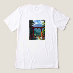 uma simples camiseta clássica com desenho animado