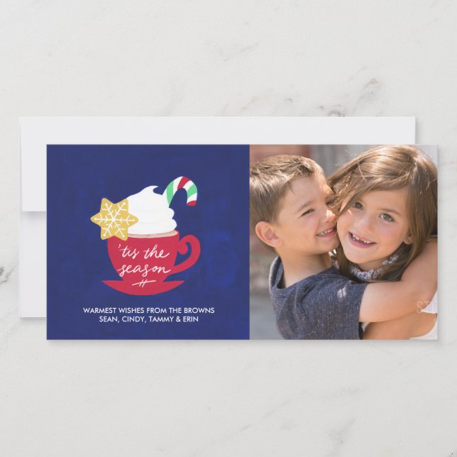 Uma taça do Cartão com fotos da temporada (Frente)