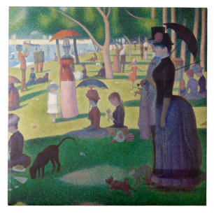 Uma tarde de domingo em La Grande Jatte, Seurat