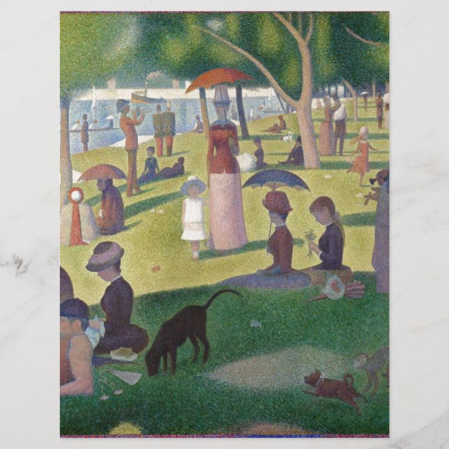 Uma tarde de domingo na ilha de La Grande Jatt (Frente)