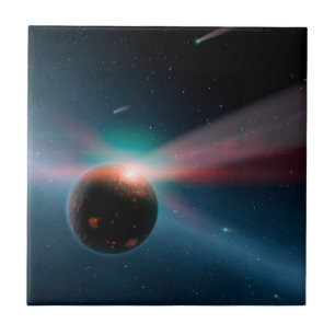 Uma Tempestade De Cometas No Sistema Eta Corvi.