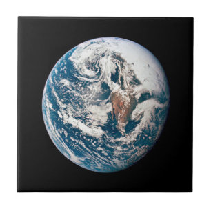 Uma Terra Tirada Da Nave Espacial Apollo 10.