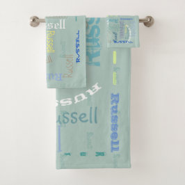 Uma toalha conhecida personalizada grupo-perfeita