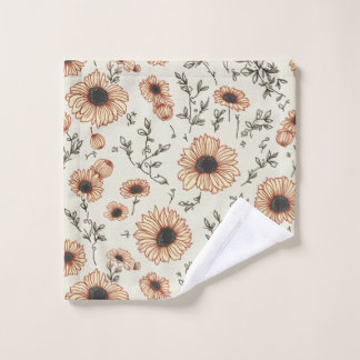 uma toalha de flor amarela