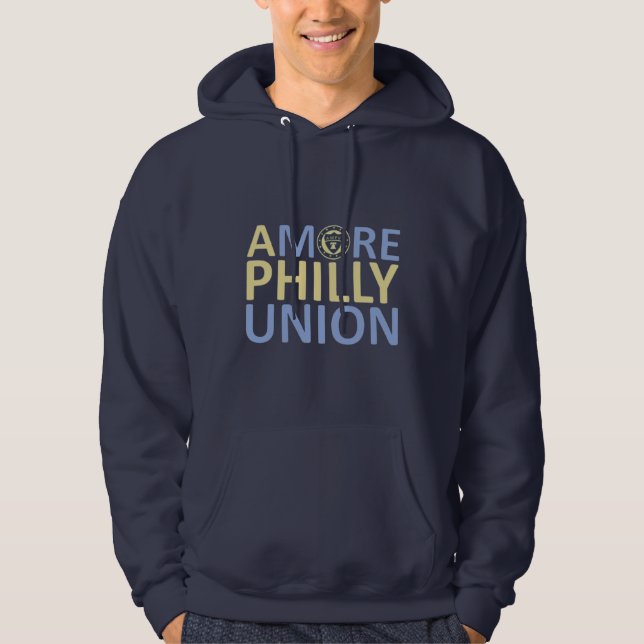 Uma União Mais Filadélfia - Camisa Doce Hoodie (Frente)