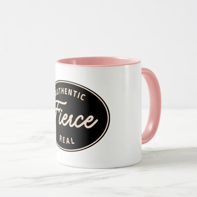 Uma verdadeira caneca de café. (Frente Esquerda)