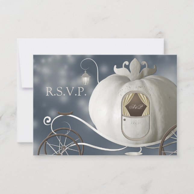 Uma verdadeira RSVP de Casamento de Leite (Frente)
