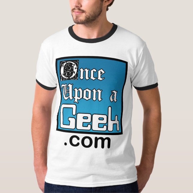 Uma vez em cima de uma camisa da campainha do geek (Frente)