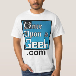 Uma vez em cima de uma camisa do valor do geek