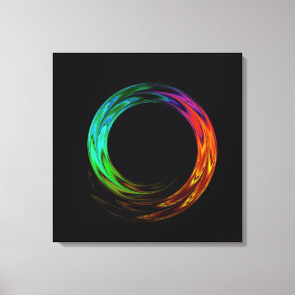 Uma vez em torno da Canvas de Arte Fractal