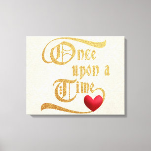 Uma vez em um tempo Shimmering Canvas