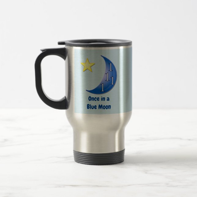 Uma vez na Caneca de viagem da Lua Azul (Esquerda)