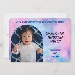 Uma Viagem Em Torno Do Cartões de agradecimentos D