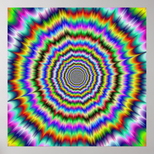 Uma vista para o poster dorido dos olhos