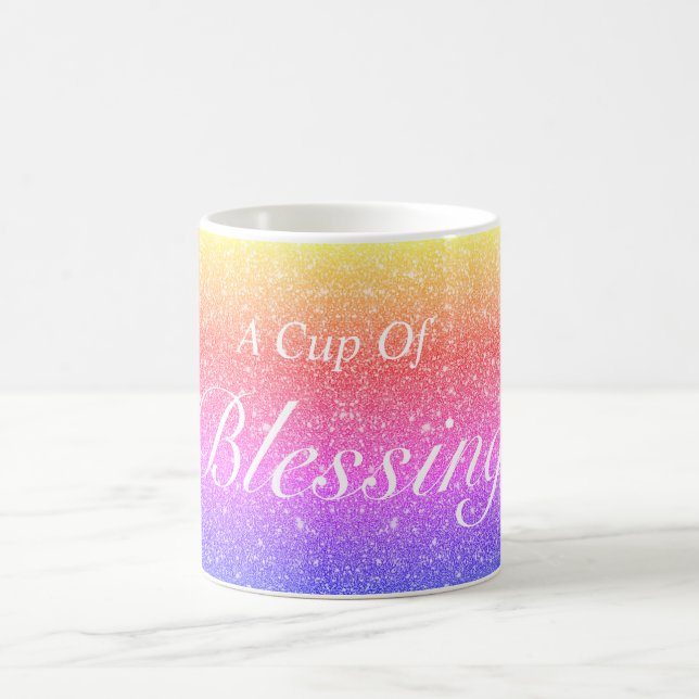 Uma xícara de bênçãos. (Centro)