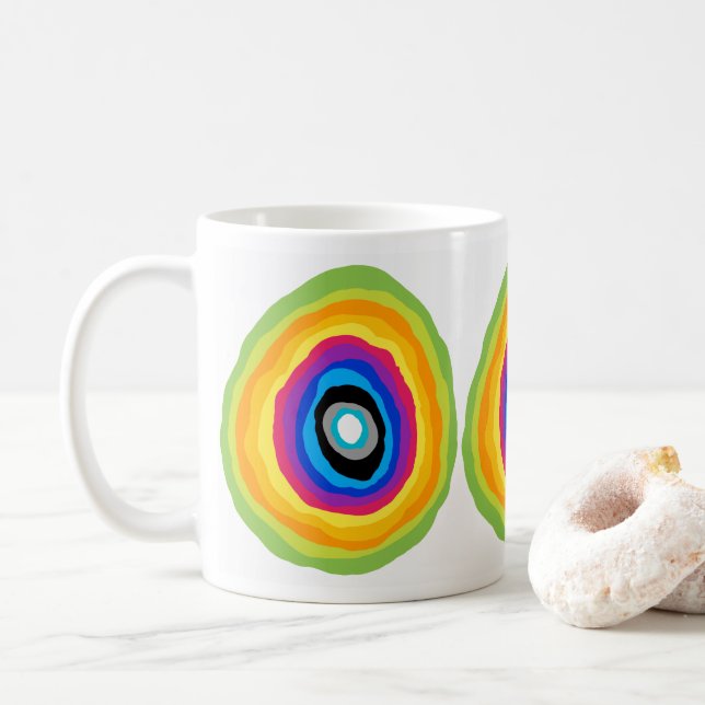 Uma Xícara de Café Atraente (Com Donut)