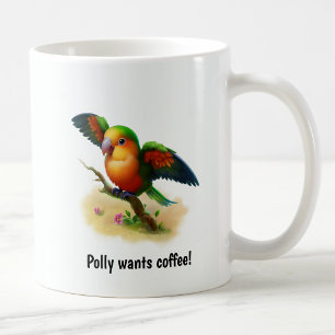Uma Xícara De Café Pinta Laranja, Em 3D