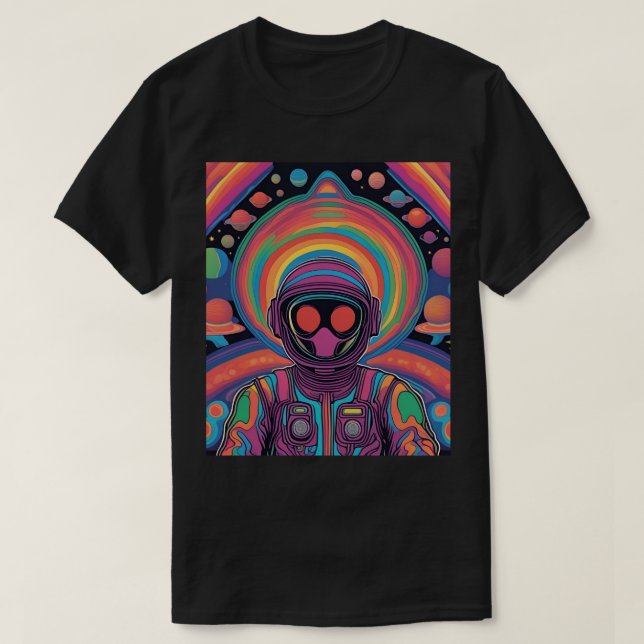 Una camisa de marciano muy cool (Frente do Design)