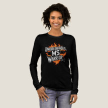 "Unbreakable: MS Warrior" Gothic T-Shirt