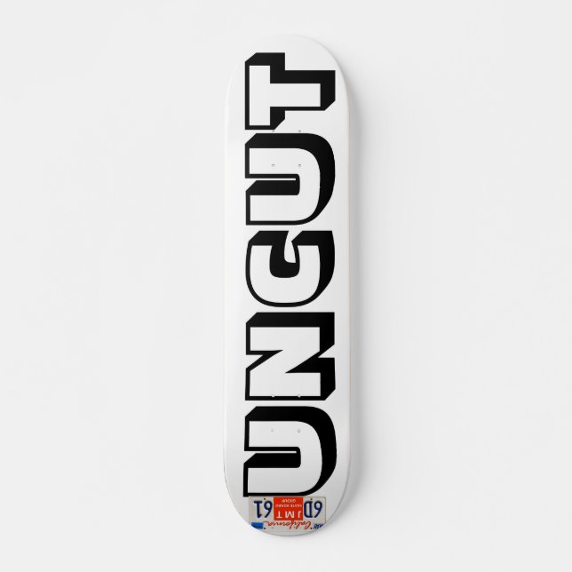 UNCUT JMT 7, 3/4", skateboard Deck (Frente)