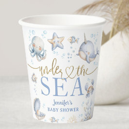 Under The Sea Ocean Baby Shower Boy Blue