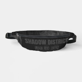 Underground Bag Unisex Shadow Black