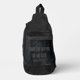 Underground Streetwear Backpack Black Dark bag
