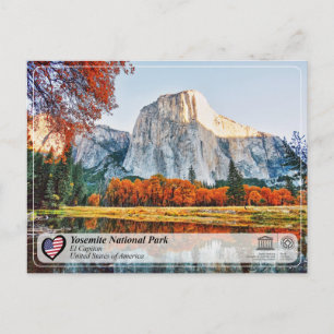 UNESCO WHS - Yosemite NP - Cartão postal El Capit