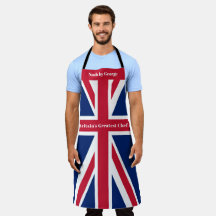 União Divertida Jack Flag Maior Chef Apron da Grã-