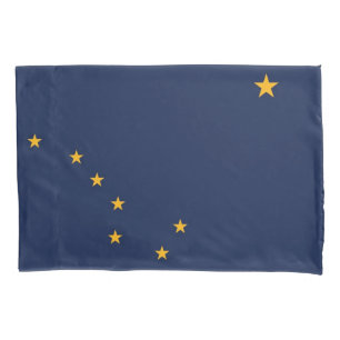 Única bandeira patriótica da fronha de almofada 