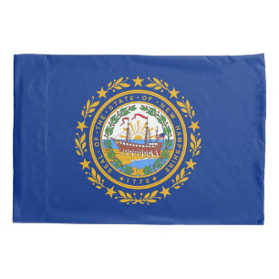 Única bandeira patriótica da fronha de almofada 