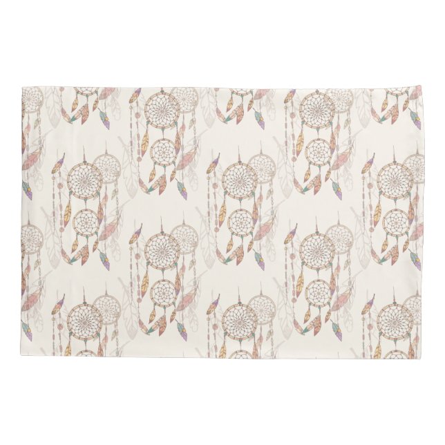 Única fronha de almofada de Dreamcatcher, tamanho (Verso)