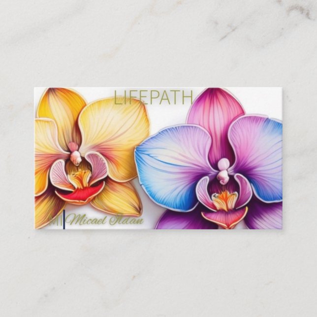 Único, Cartão de visita criativo (Frente)