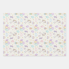 Unicorn Birthday Magic – Pastel Balloons & Cakes 