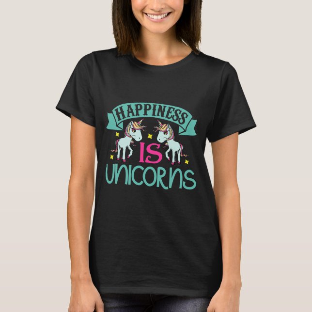 Unicorn cita presente de camisa (Frente)