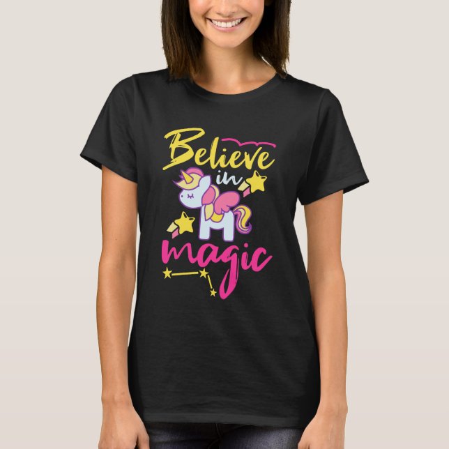 Unicorn cita presente de camisa (Frente)